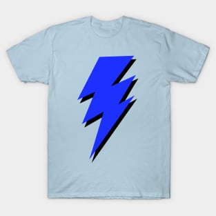 Blue, Triple, Lightning Bolt T-Shirt